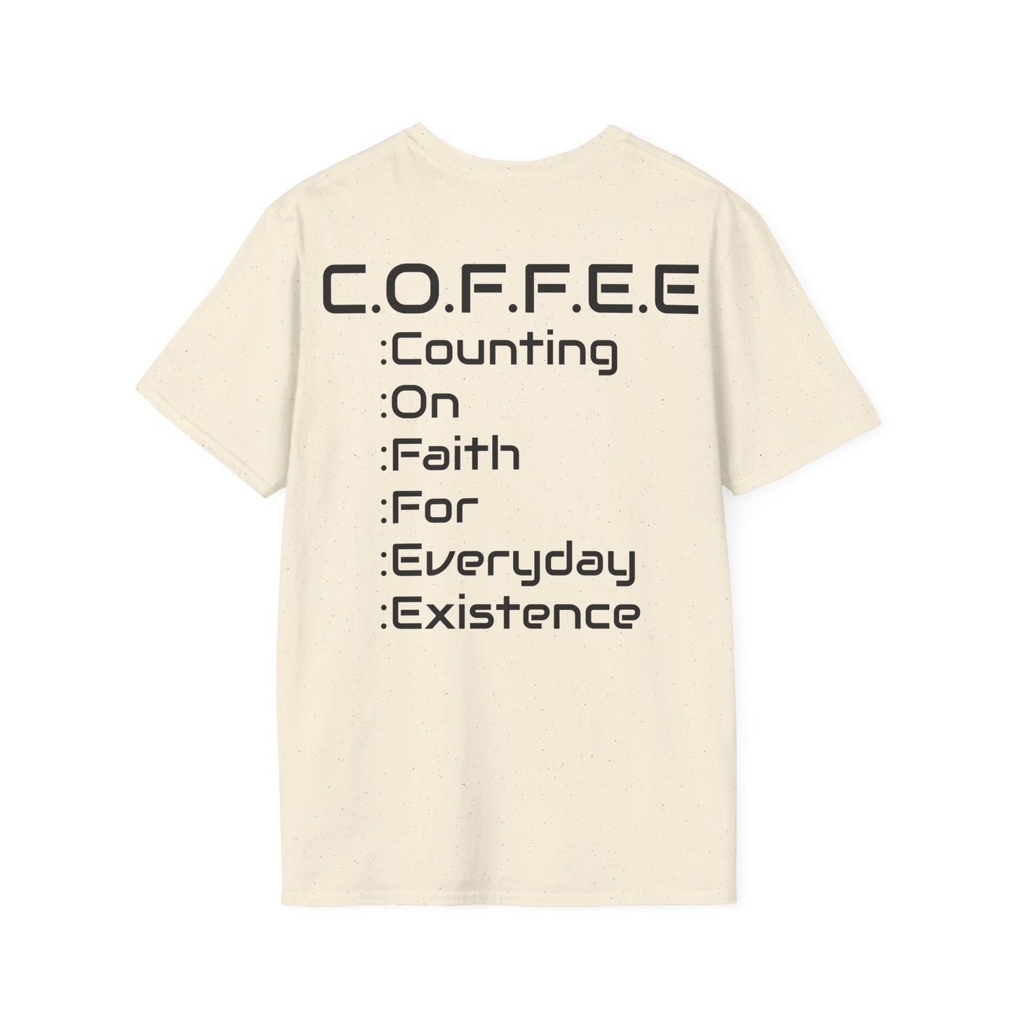 Adult Coffee Christian Black Words Only