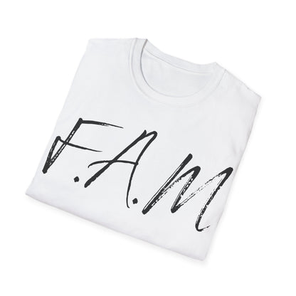Fam Christian Black Letters & Image