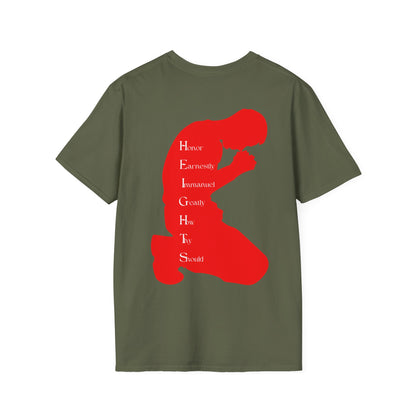Heights Christian Red Letters & Image
