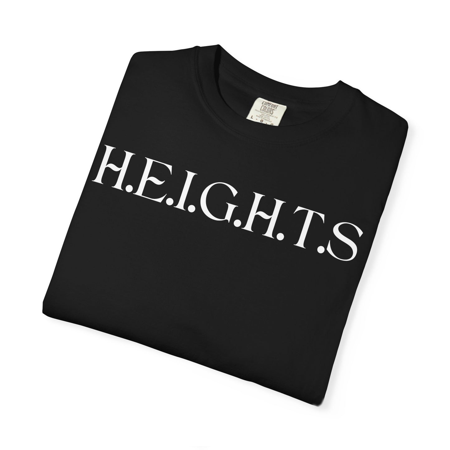 Adult Heights Christian Black Letters & Image Specialty Heavyweight