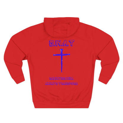 Swat Christian Blue Words Hoodie