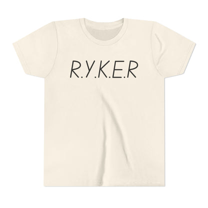 Youth RYKER Christian Black Letters