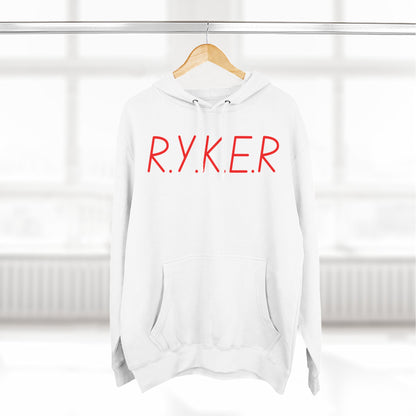 RYKER Christian Red Letters Hoodie