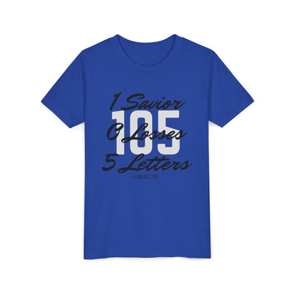 Youth 105 Christian Black and White Letters