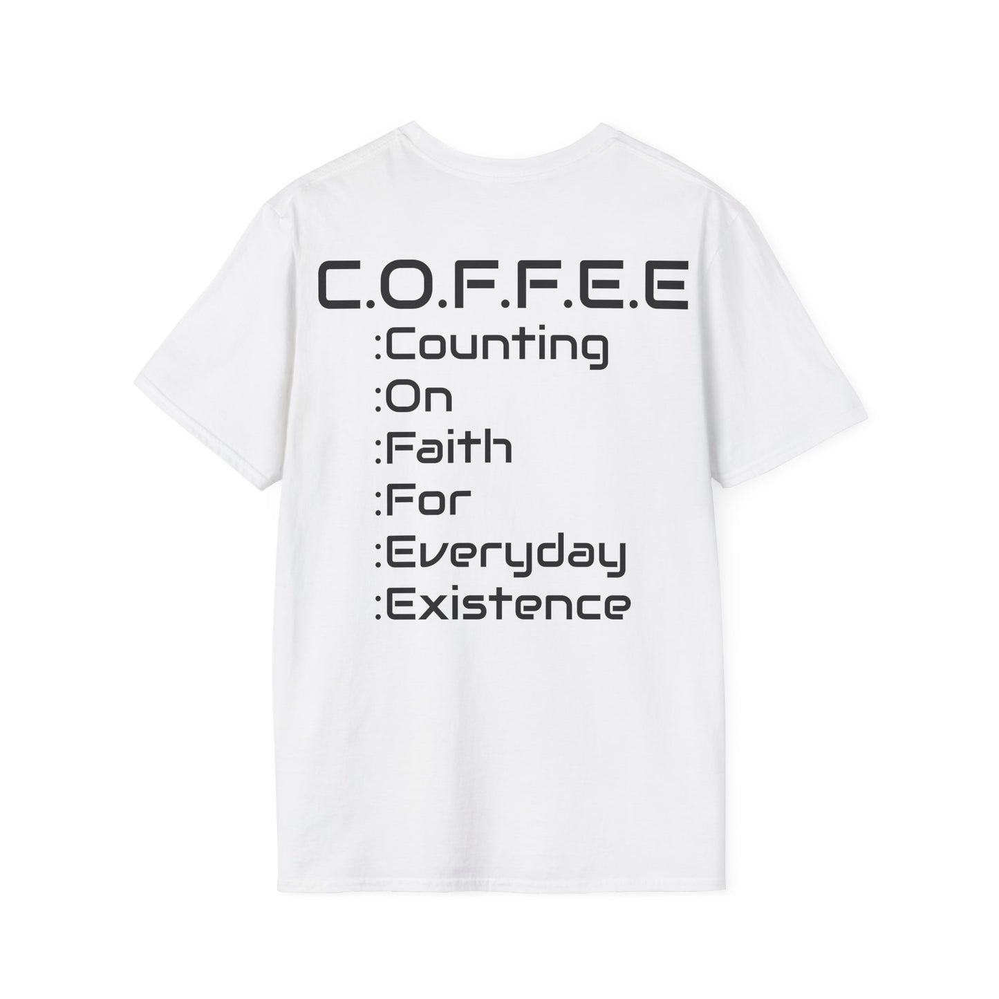 Adult Coffee Christian Black Words Only