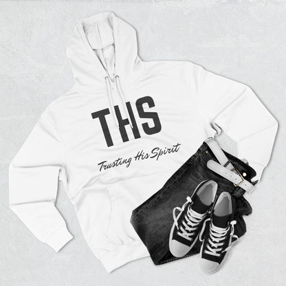 Adult THS Christian  Black Letters Hoodie