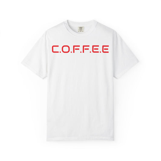 Adult Coffee Christian Red Words Only
