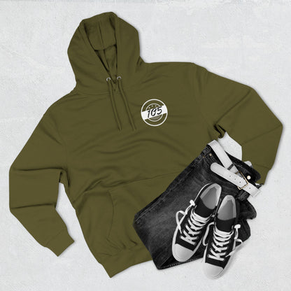 Adult 105 Christian White and Black Letters Hoodie