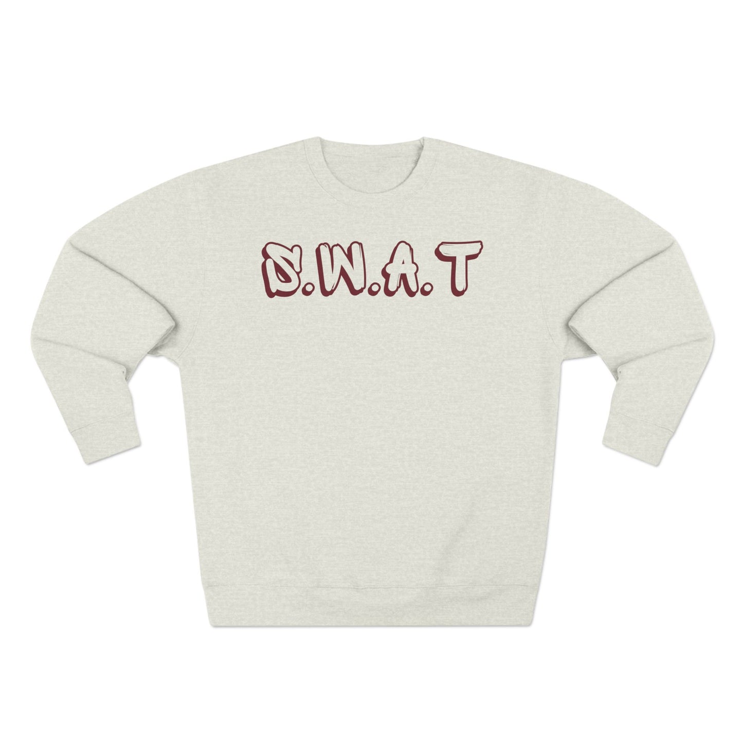 Swat Christian Marron Words Crewneck