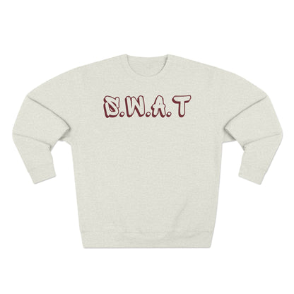 Swat Christian Marron Words Crewneck