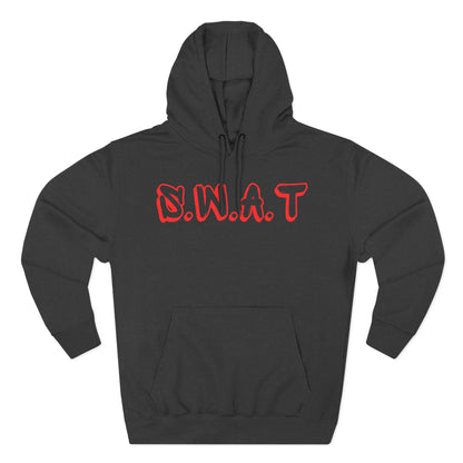 Swat Christian Red Words Hoodie