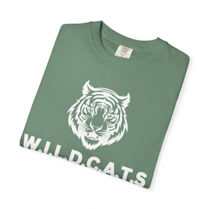 Wildcats Christian White Letters & Picture Specialty