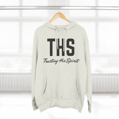 Adult THS Christian  Black Letters Hoodie