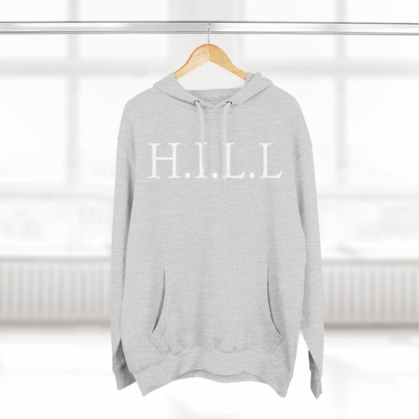 Hill Christian White Words Hoodie