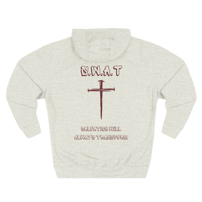Swat Christian Marron Words Hoodie