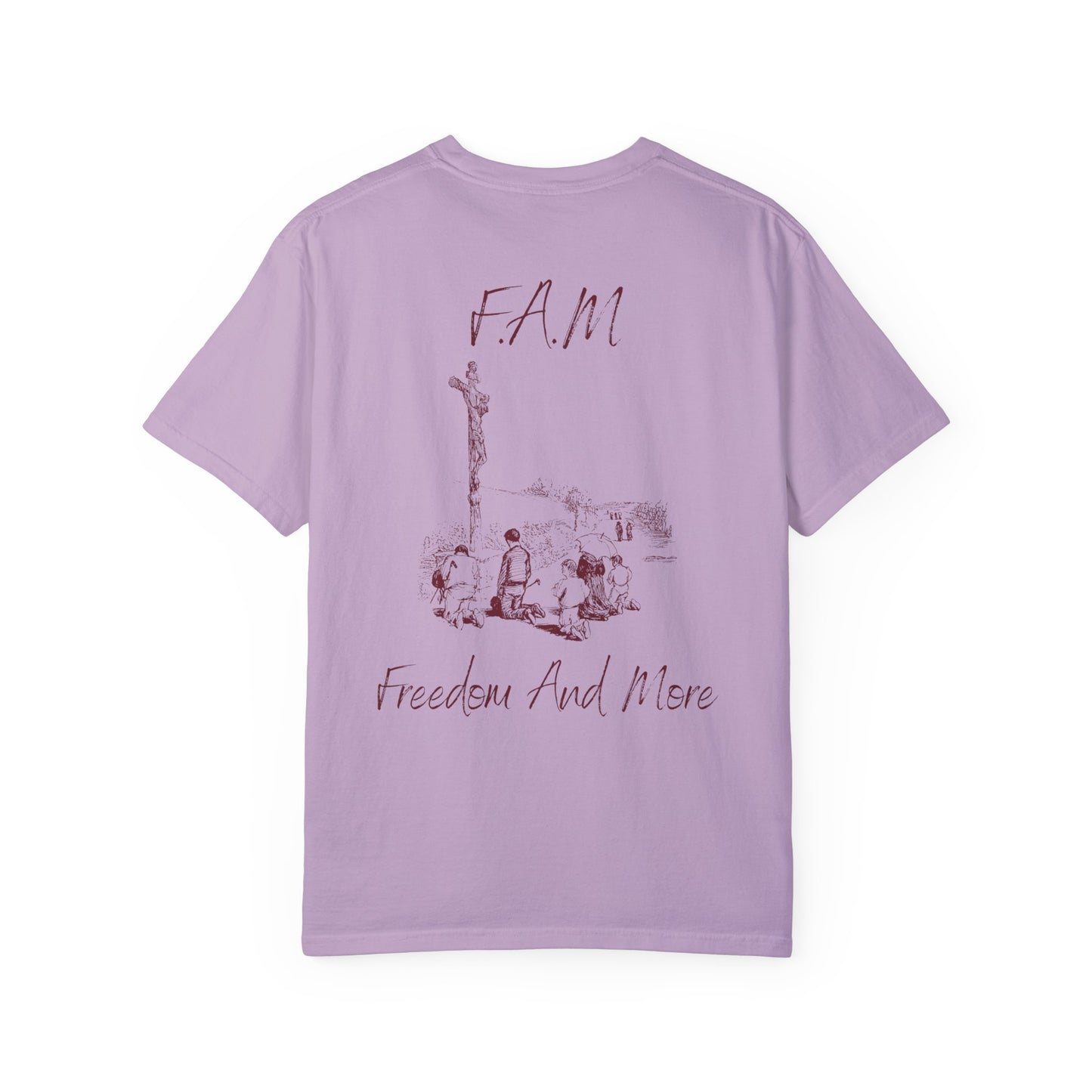 Fam Christian Marron Letters & Image