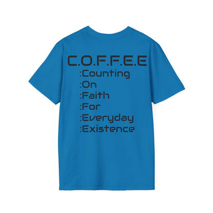 Adult Coffee Christian Black Words Only