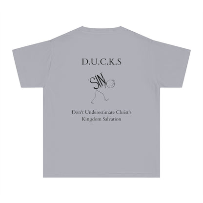 Youth Ducks Christian Black Words