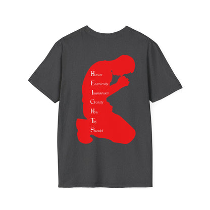 Heights Christian Red Letters & Image