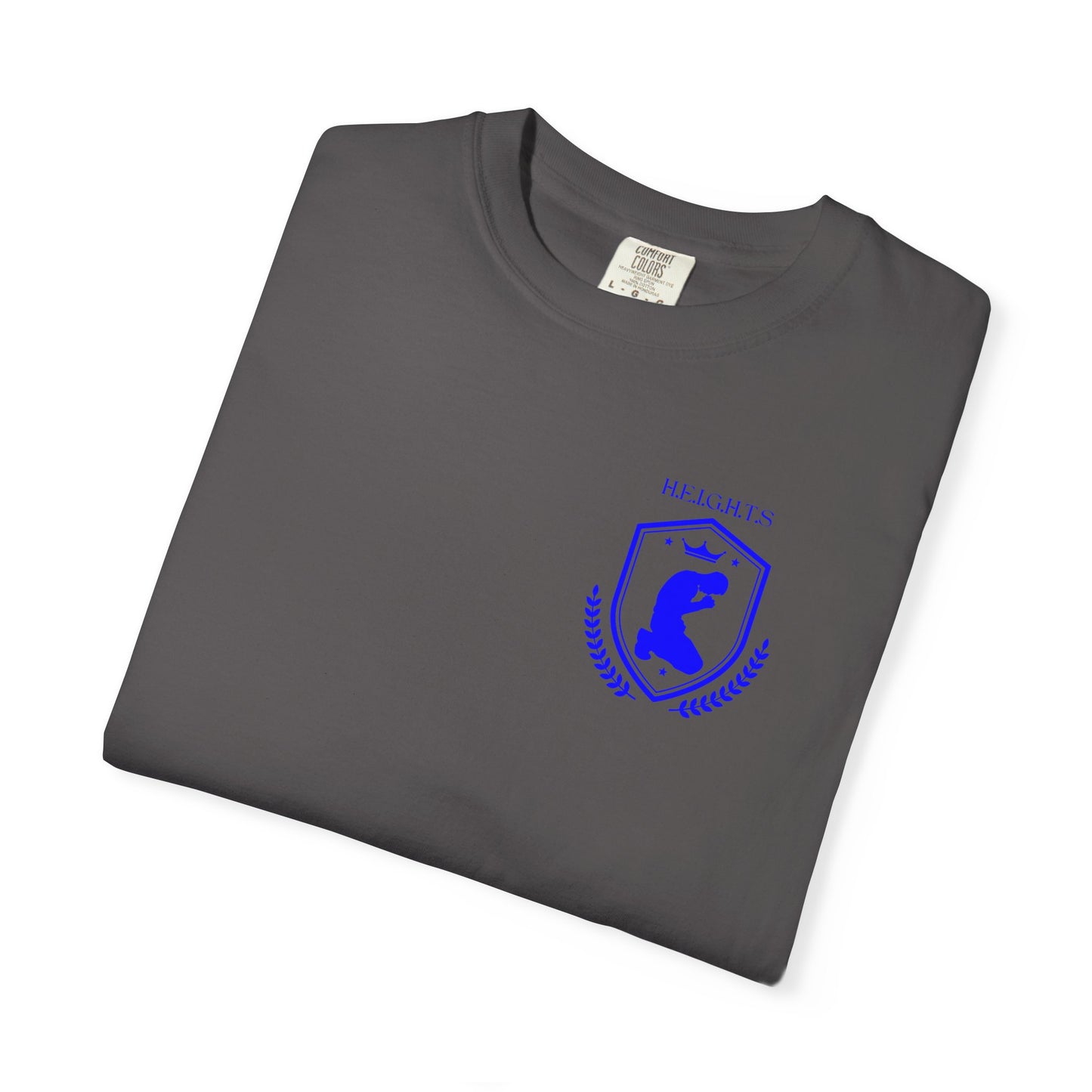 Heights Christian Blue Letters & Image