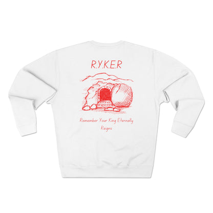 RYKER Christian Red Letters Crewneck
