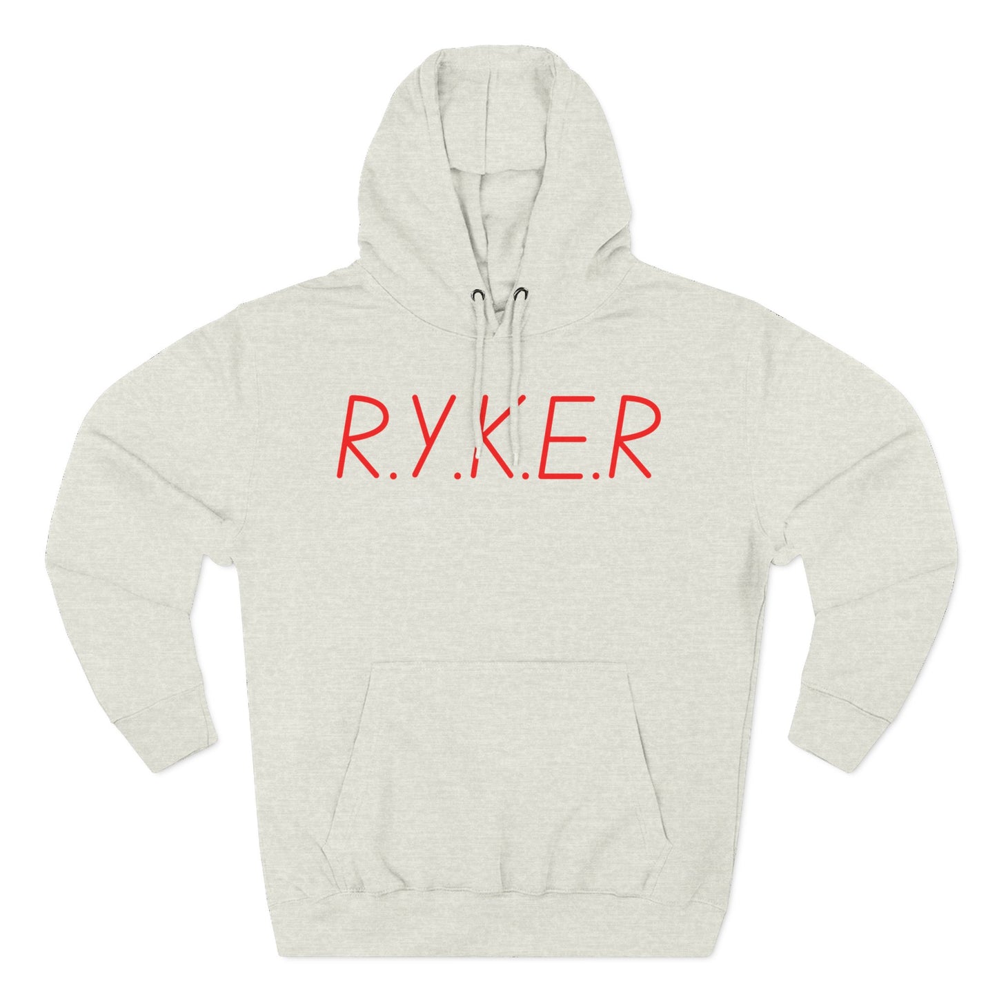 RYKER Christian Red Letters Hoodie