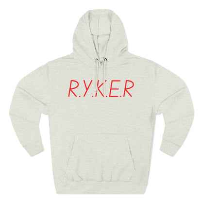 RYKER Christian Red Letters Hoodie