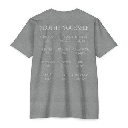 Adult Clothe Yourself  Christian White Tshirt Premium Tee