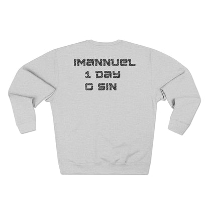 I-10 Christian Black Words Crewneck