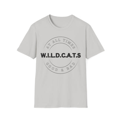 Wildcats Christian Black Letters & Picture