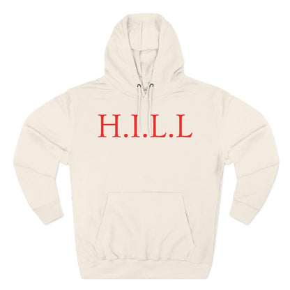 Hill Christian Red Words Hoodie