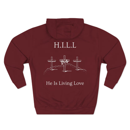 Hill Christian White Words Hoodie