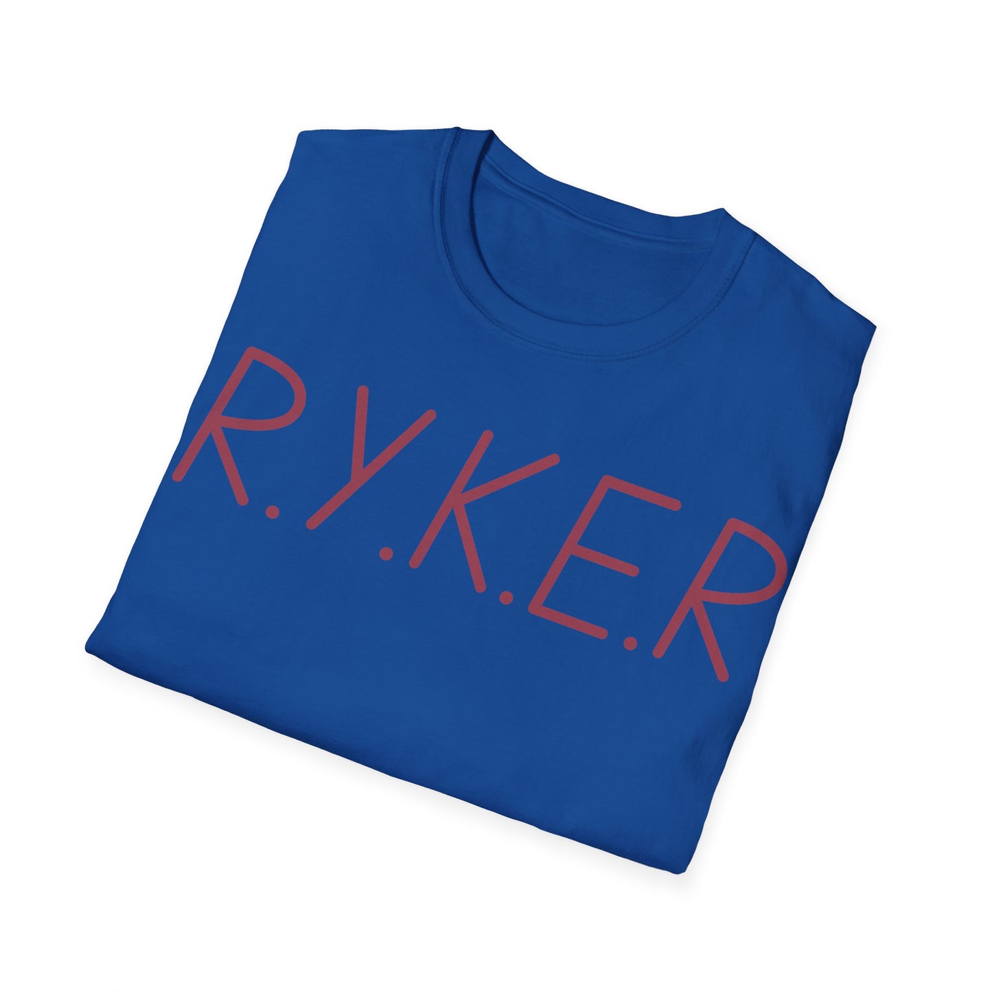 RYKER Christian Marron Letters