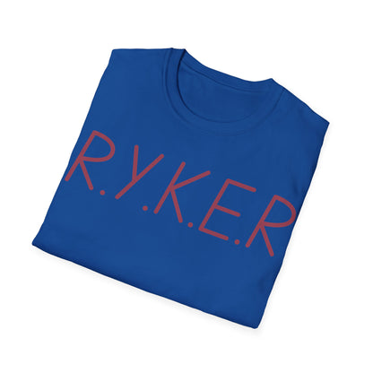 RYKER Christian Marron Letters