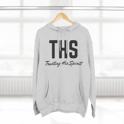 Adult THS Christian  Black Letters Hoodie