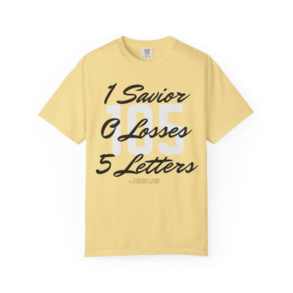 Adult 105 Christian Black and White Letters