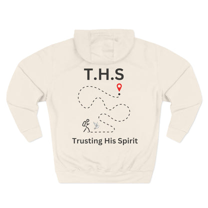 Adult T.H.S Trusting His Spirit Specialty Hoodie Black Letters