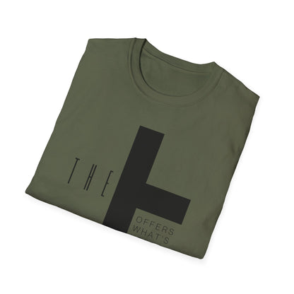T-Town Black Cross & Letters