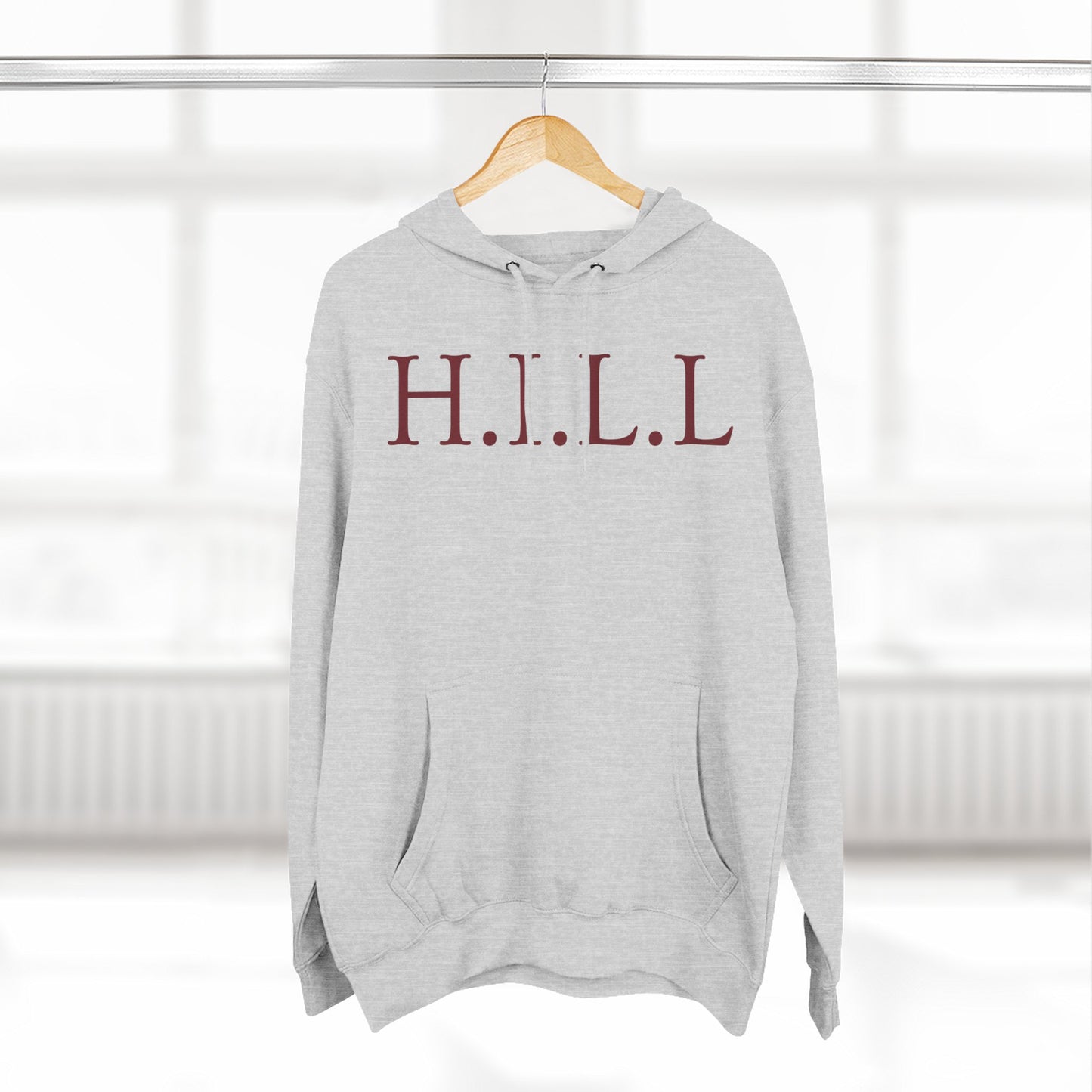 Hill Christian Marron Words Hoodie