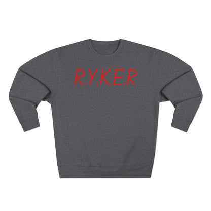 RYKER Christian Red Letters Crewneck