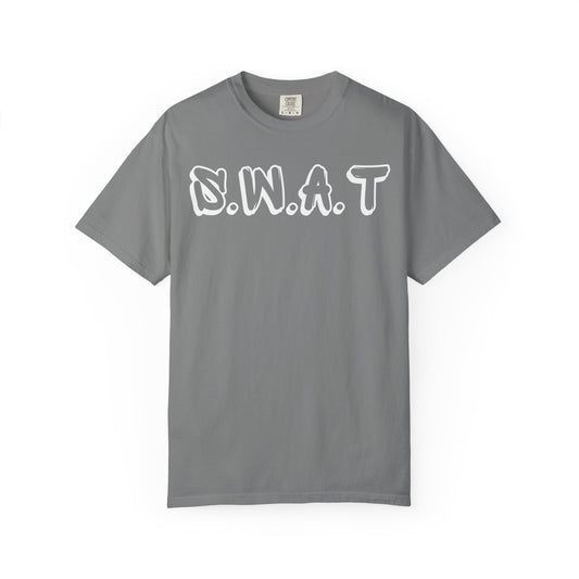 Adult Swat Christian White Words Heavyweight