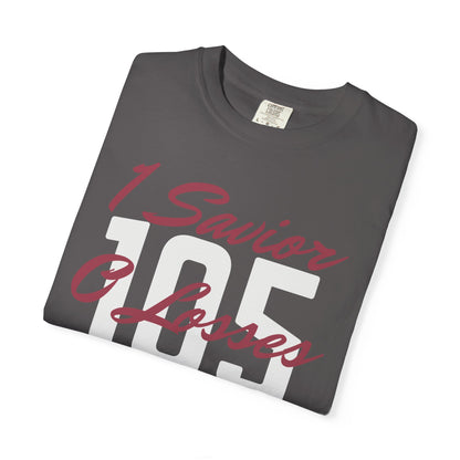 Adult 105 Christian Marron and White Letters