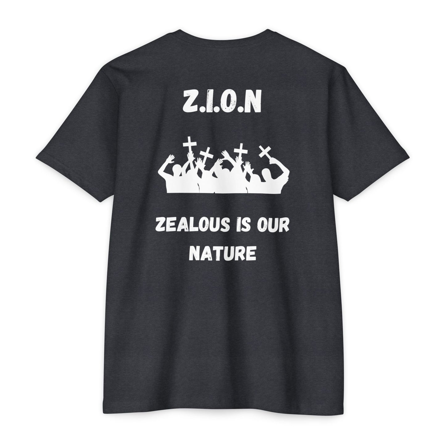 Adult Zion White Words & Image