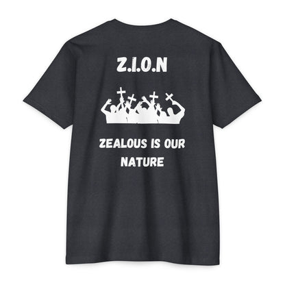 Adult Zion White Words & Image