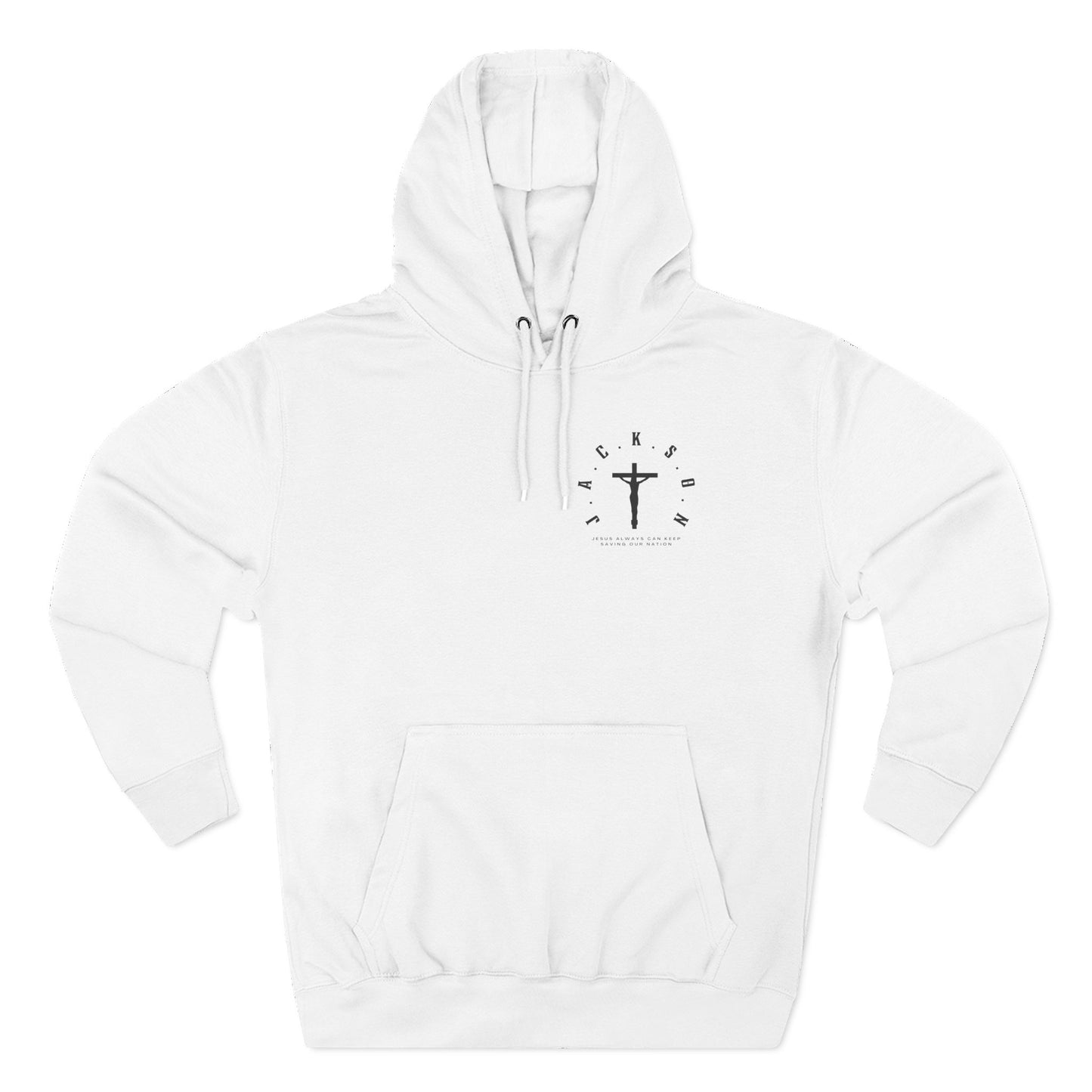 Adult Jackson Black Pullover Hoodie