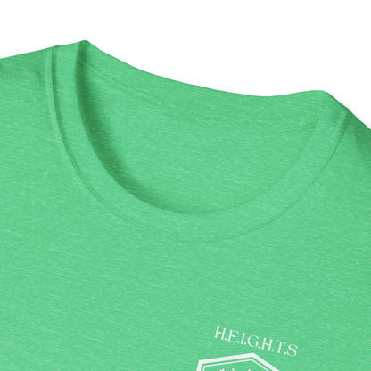 Heights Christian White Letters & Image