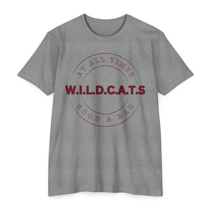 Wildcats Christian Marron Letters & Picture
