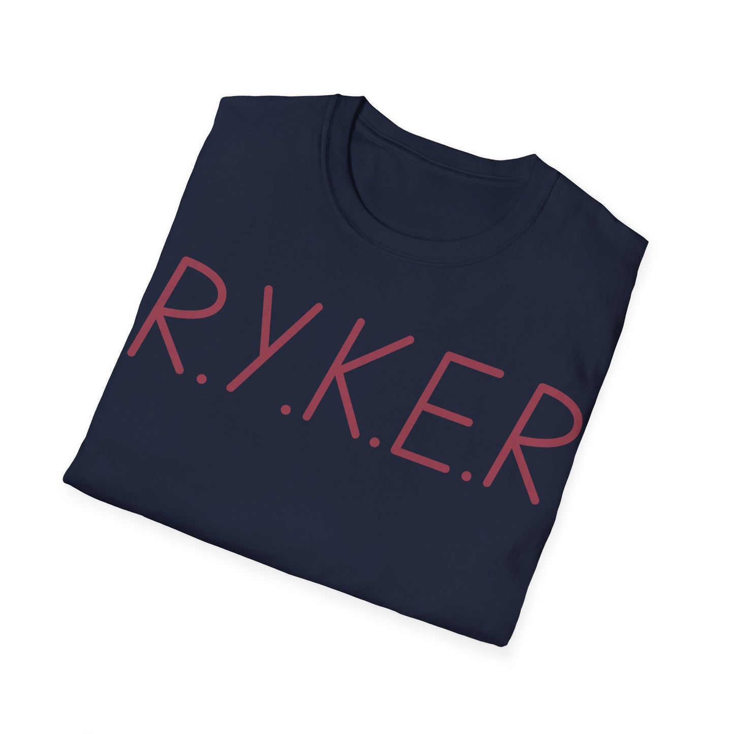 RYKER Christian Marron Letters