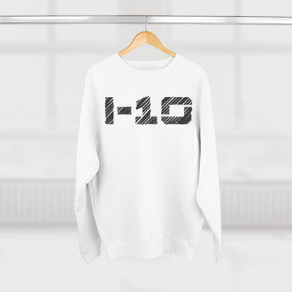 I-10 Christian Black Words Crewneck