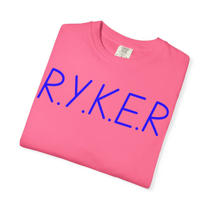 RYKER Christian Blue Letters